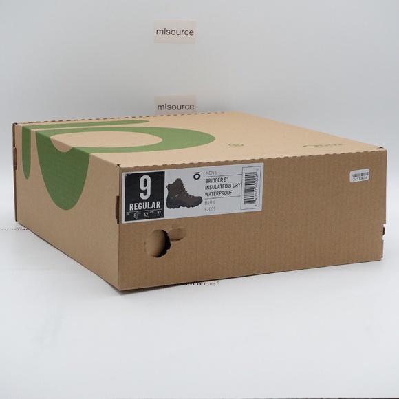 NEW Oboz Bridger 8" Insulated B-Dry Waterproof Hiking Shoes Men's 82001 - Picture 14 of 16